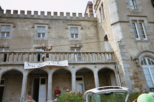 le château attaqué par les tortues Ninjas